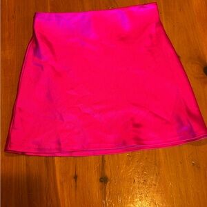 Katie J NYC Neon Pink Mini Skirt